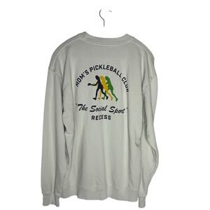Recess Crewneck Sweatshirt Women's Large Mom's Pickleball Club